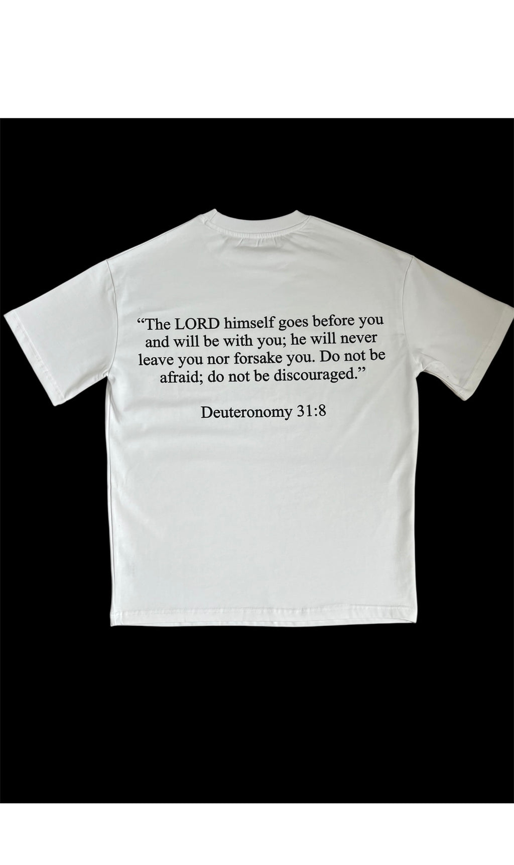 Deuteronomy 31:8 Sketched T-shirt